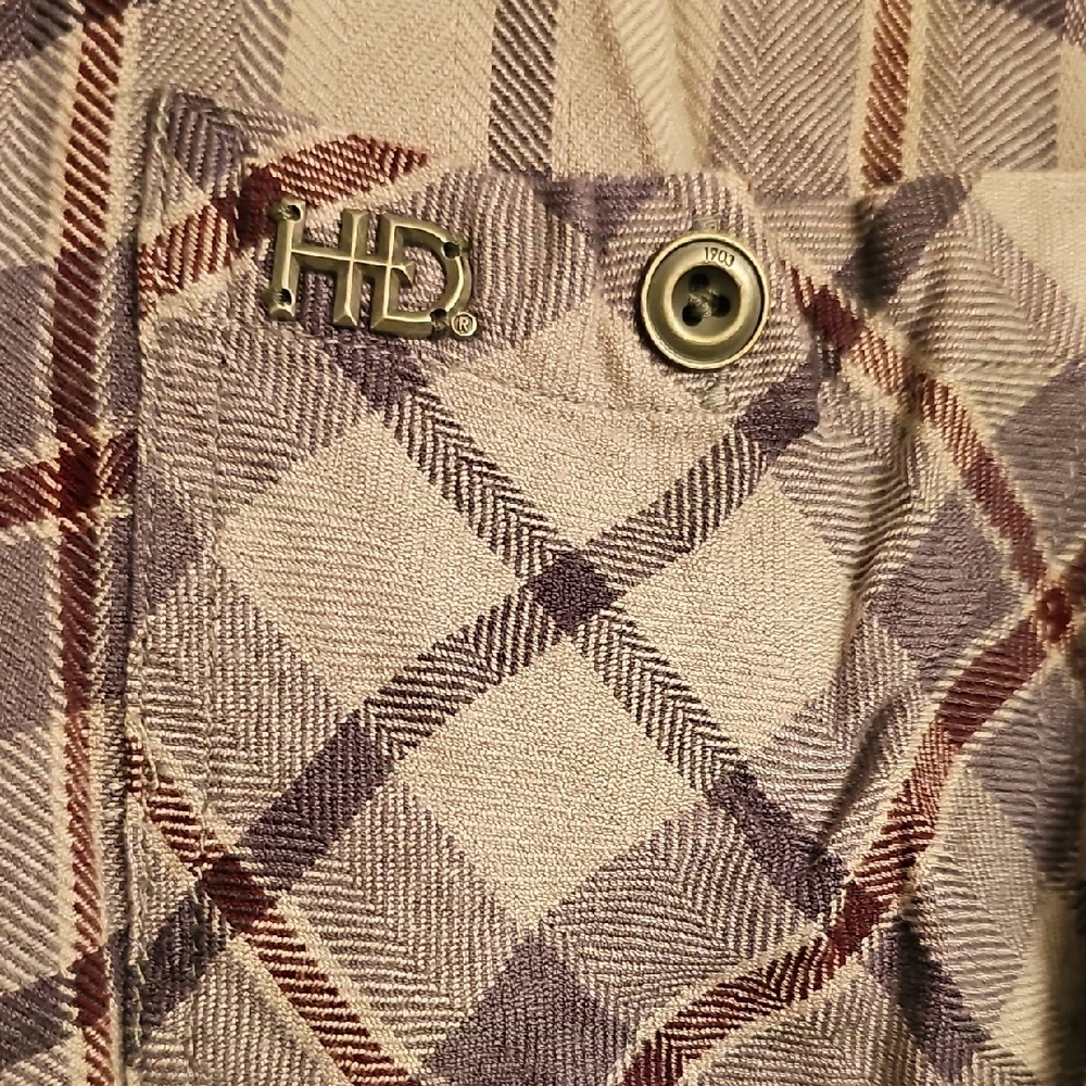 Harley-Davidson 2x Plaid Shirt - Picture 2 of 5